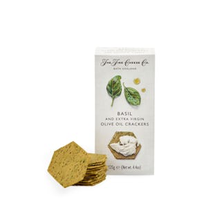 The Fine Cheese Co. Basil and Extra Virgin Olive Oil Crackers
