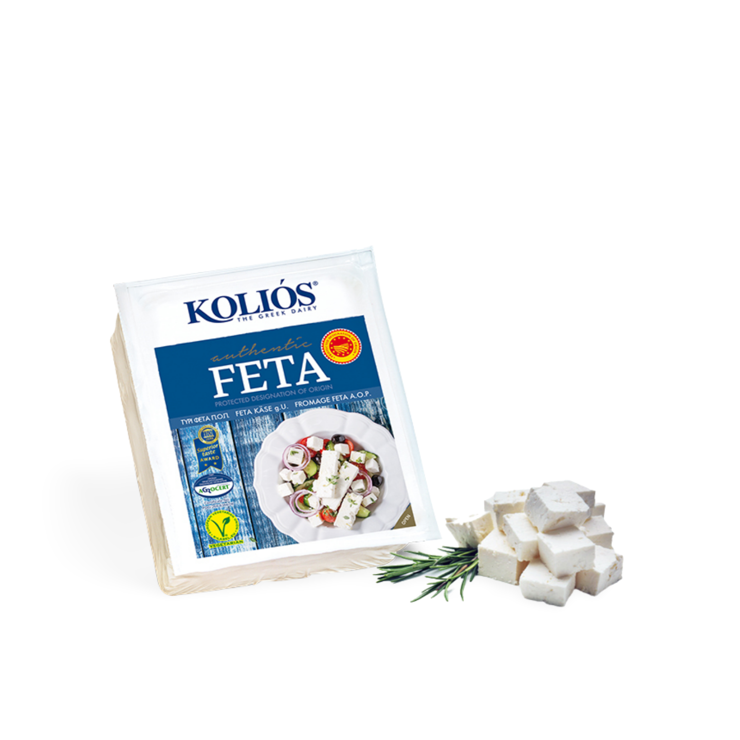 Feta Kolios SemiSoft Sheep'S Milk Pasteurized Greece Terry Selection
