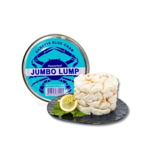 Saravia Blue Crab Jumbo Lump Pasteurized Canned Crab Meat