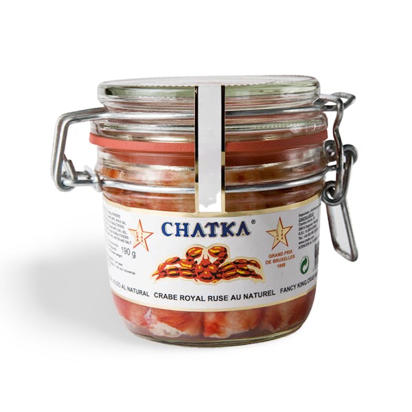 Buy Russian king crab Chatka Brand 100% meat can