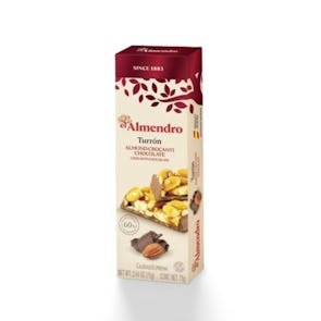 El Almendro Caramel Almond Crocanti Turron With Chocolate
