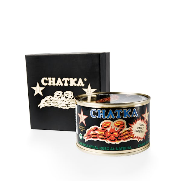 Buy Russian king crab Chatka Brand 60% jar