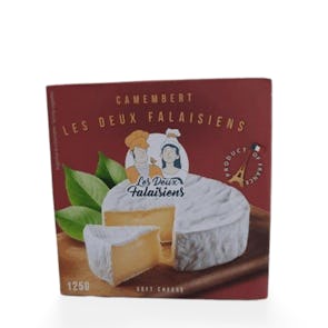 Camembert Les Deux Falaisiens Soft Cows Milk Pasteurized